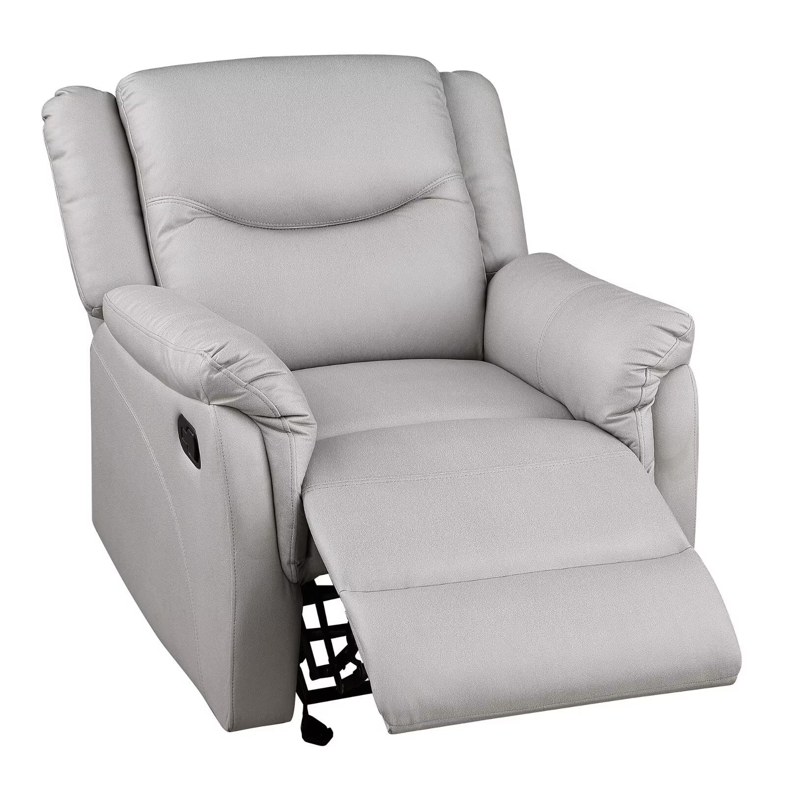 Morden Fort   Arm Chair Accent Microfiber  Recliner  for Living Room Bedroom White