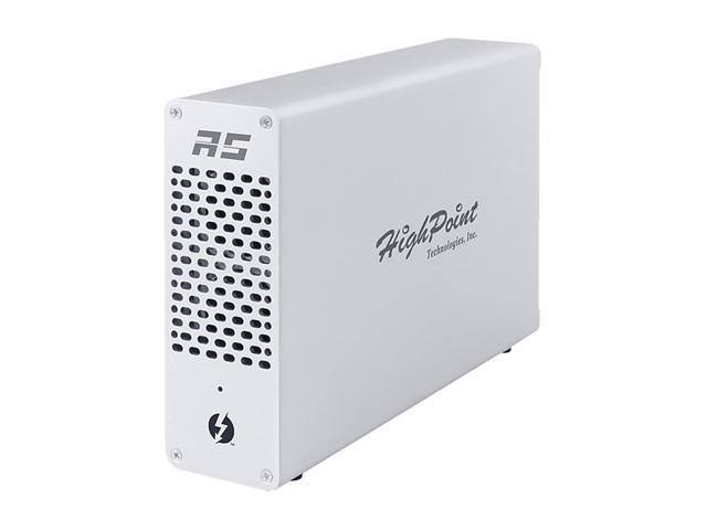 Highpoint Thunderbolt 3 to 1X Mini-SAS Port Adapter (4x SATA Channels)