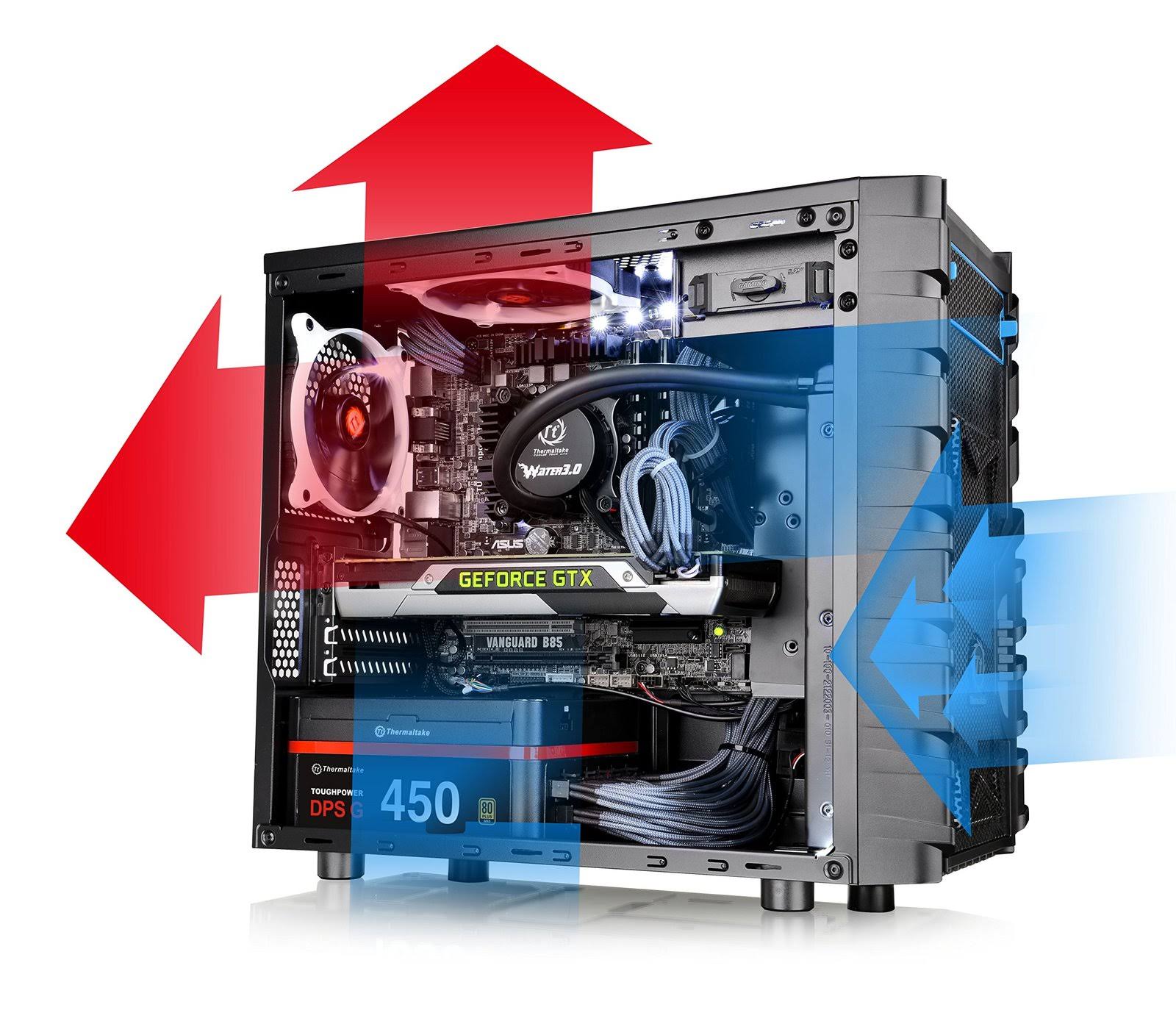 Thermaltake CA-1D3-00S1NN-00 Versa H13 mATX Case