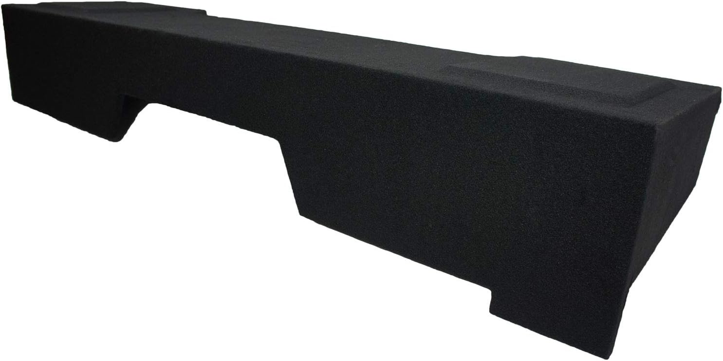 Compatible with Chevy Silverado or GMC Sierra Full Size Extended Cab Truck 2007-2013 Dual 12 Subwoofer Sub Box Speaker Enclosure