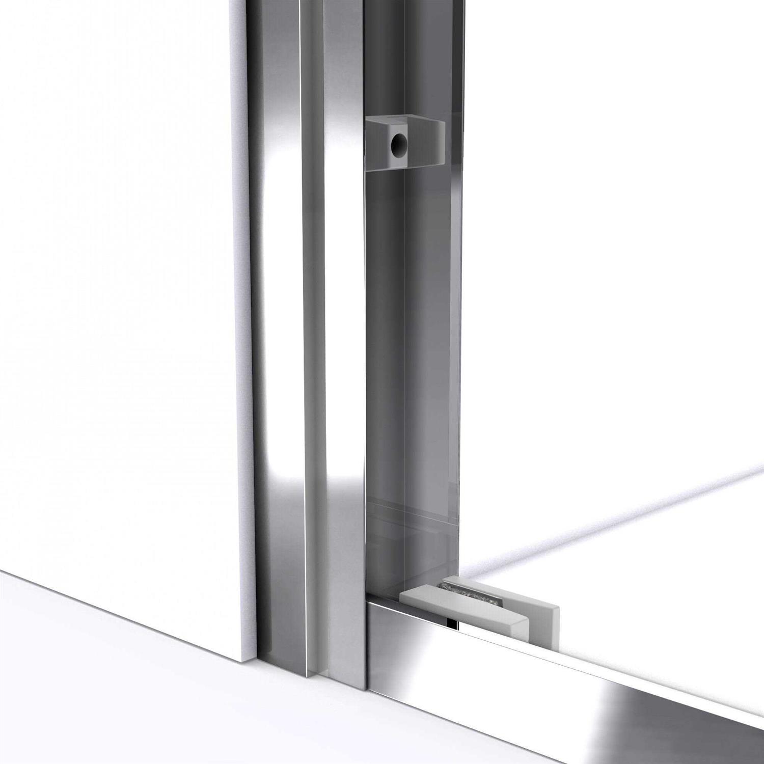 DreamLine SHDR-1260728-04 Duet 56-60 W x 72 H Bypass Sliding Shower Door - Shop Hardware Tools Online Store
