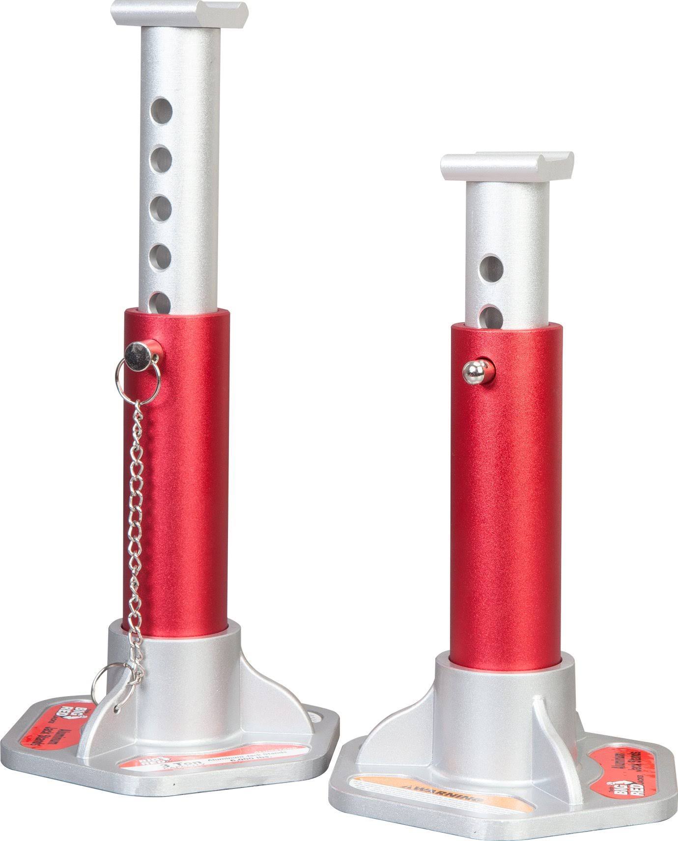 Torin T43004 Big Red 3 Ton Aluminum Jack Stands - Megean