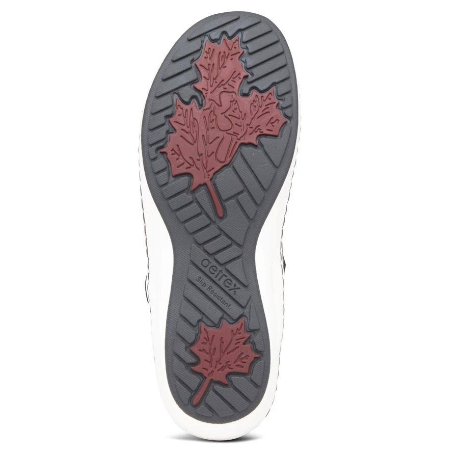 Aetrex Mina Mary Jane Charcoal / 35