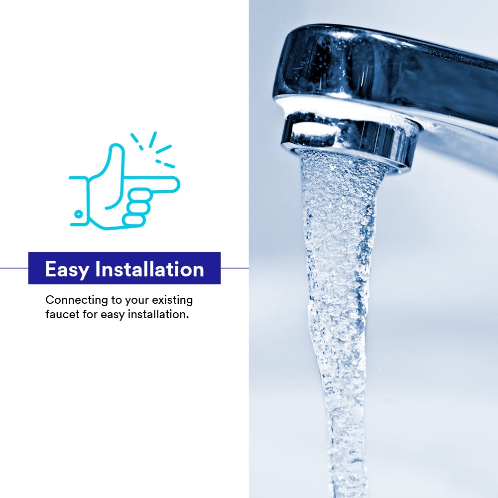 3M Aqua-Pure Under Sink Full Flow Drinking Water Filter System 3MFF100 and Replacement Filter 3MFF101