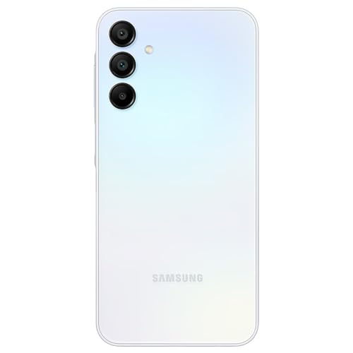 Samsung Galaxy A15 5G (SM-156M/DSN), 128GB 6GB RAM, Dual SIM, Factory Unlocked GSM, International Version (Wall Charger Bundle)