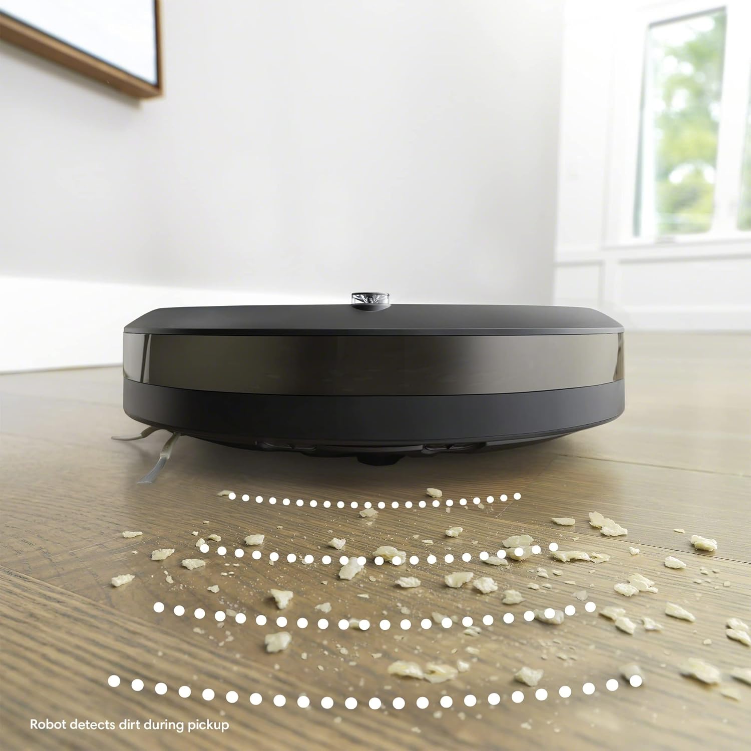 iRobot Roomba i1+ (1552) Wi-Fi Connected Self-Emptying Robot Vacuum, Ideal for Pet Hair, Carpets