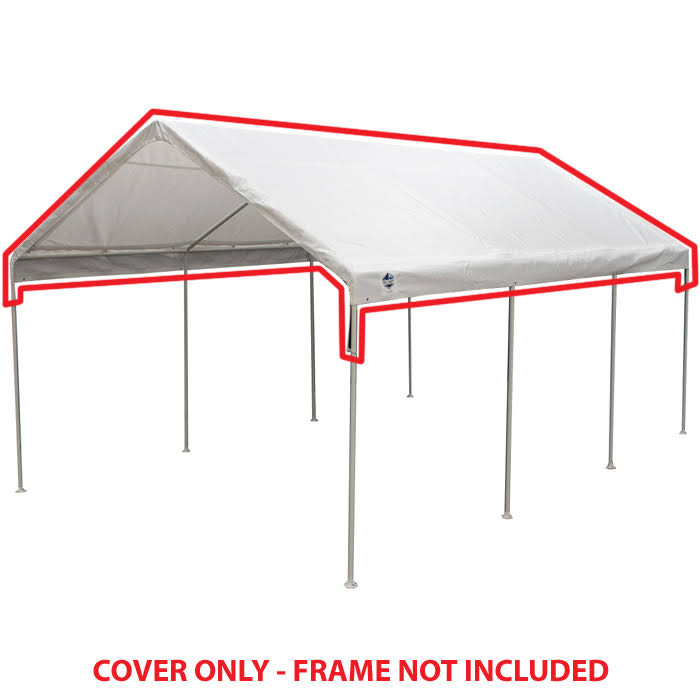 King Canopy 12& x 20& White Drawstring Cover
