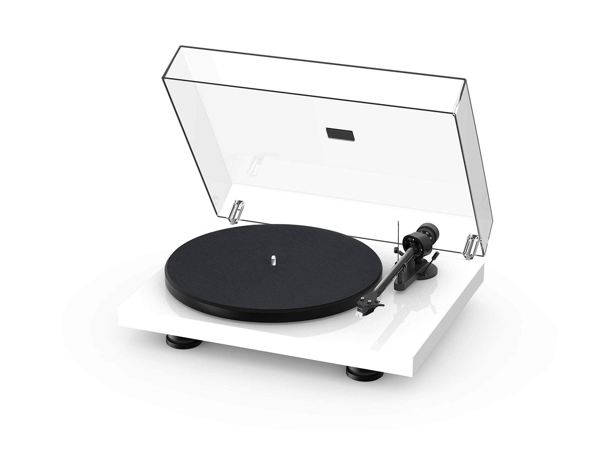 Pro-Ject Debut Carbon Evo Turntable (Gloss White)