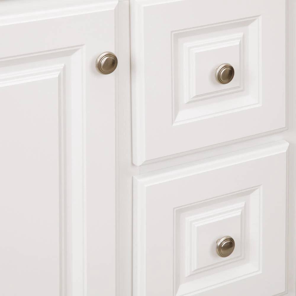 Glacier Bay Hampton 24 in. W x 21 in. D x 33.5 in. H Bathroom Vanity Cabinet Only in White HWH24DY