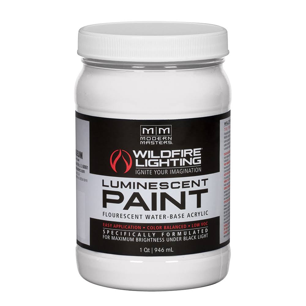 Wildfire Optical White Luminescent Paint