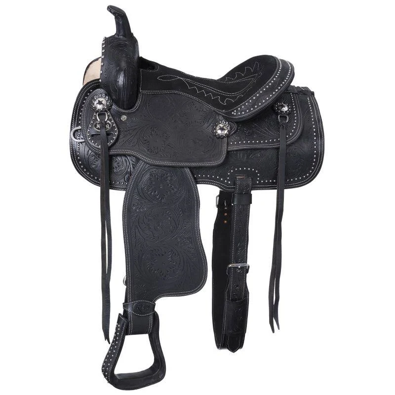 Tough-1 Western Saddle Pony Braden Trail Suede Seat 10x22 Ks2630