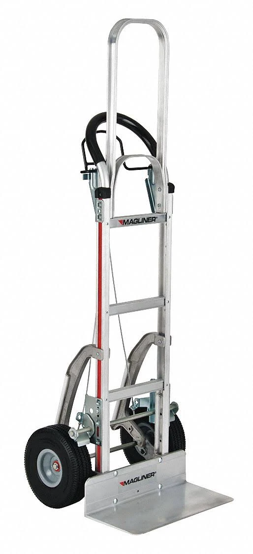 500 lb. Capacity Brake Convertible Hand Truck Dolly Magline, Inc.