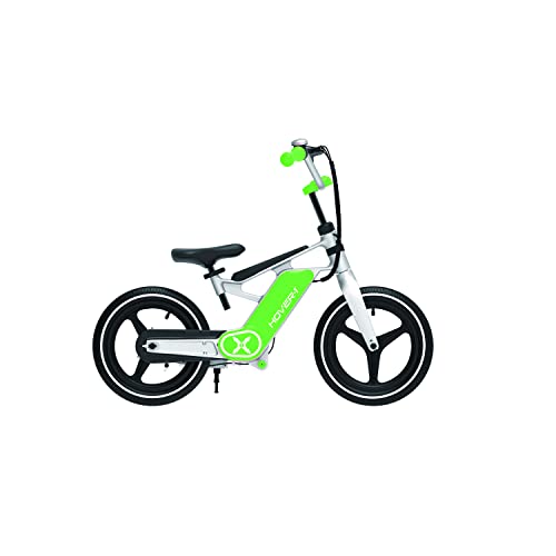 Hover-1 My First E-Bike, 8 MPH Top Speed, 7.5 Mile Range, LED Display, 14” Pneumatic Tires, Rear Electronic and Mechanical Brakes, for Kids 8+