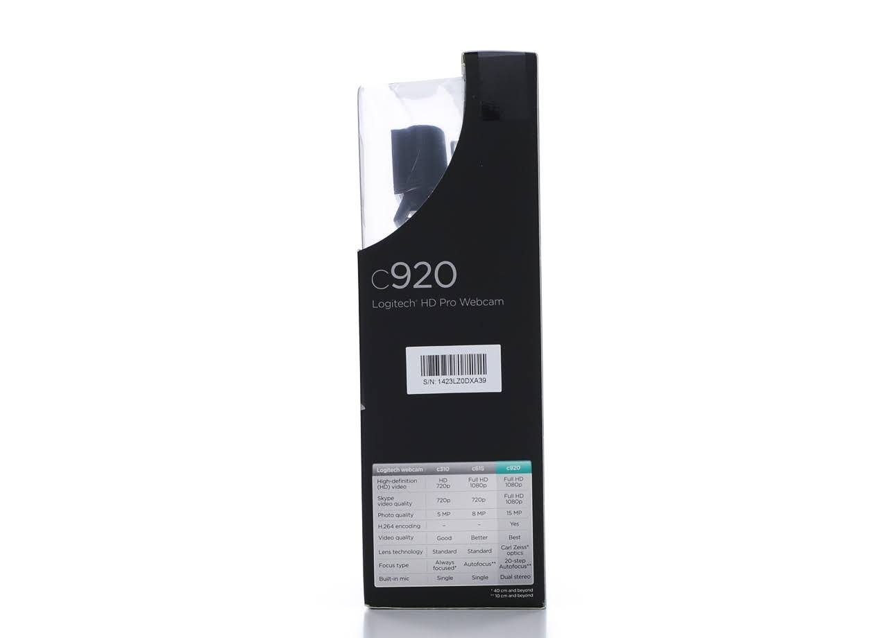 Logitech HD Pro C920 Webcam - USB 2.0