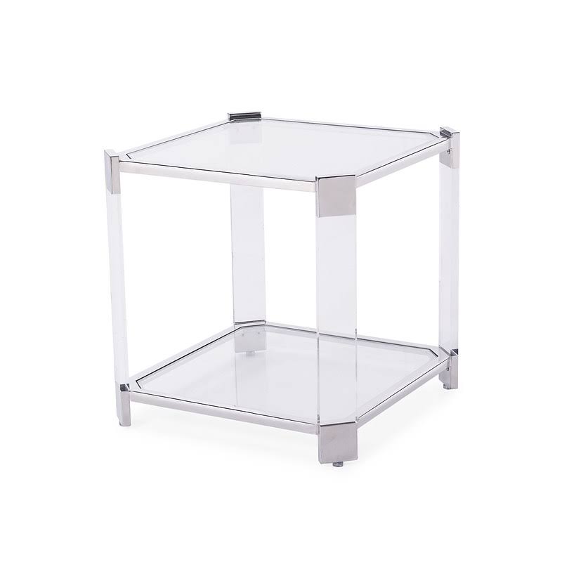 Blink Home Burbank End Table, Silver