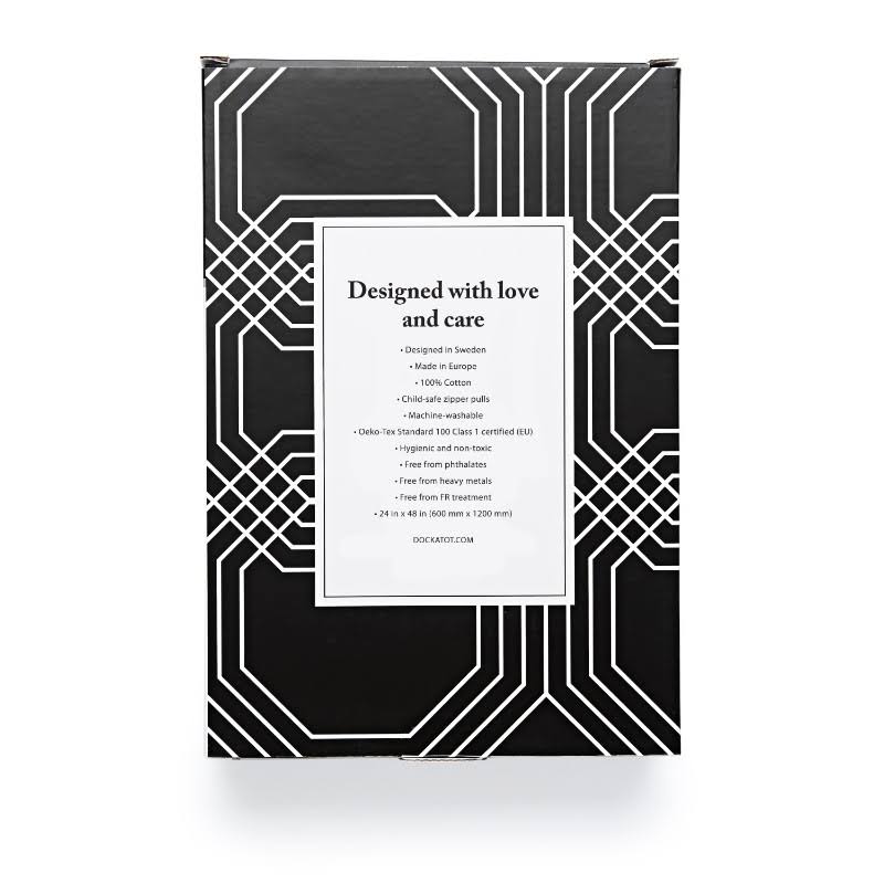 DockATot Grand Cover - Silver Lining (Chevron)