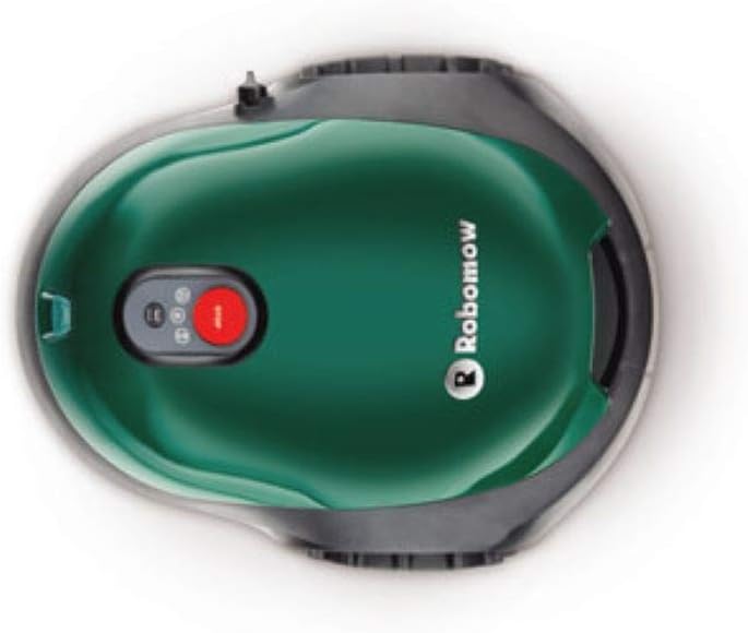 Robomow RX20 Battery Powered Mower-7-Inch Mowing Width-Smart Robot Lawn Mower for Small Yards, Green