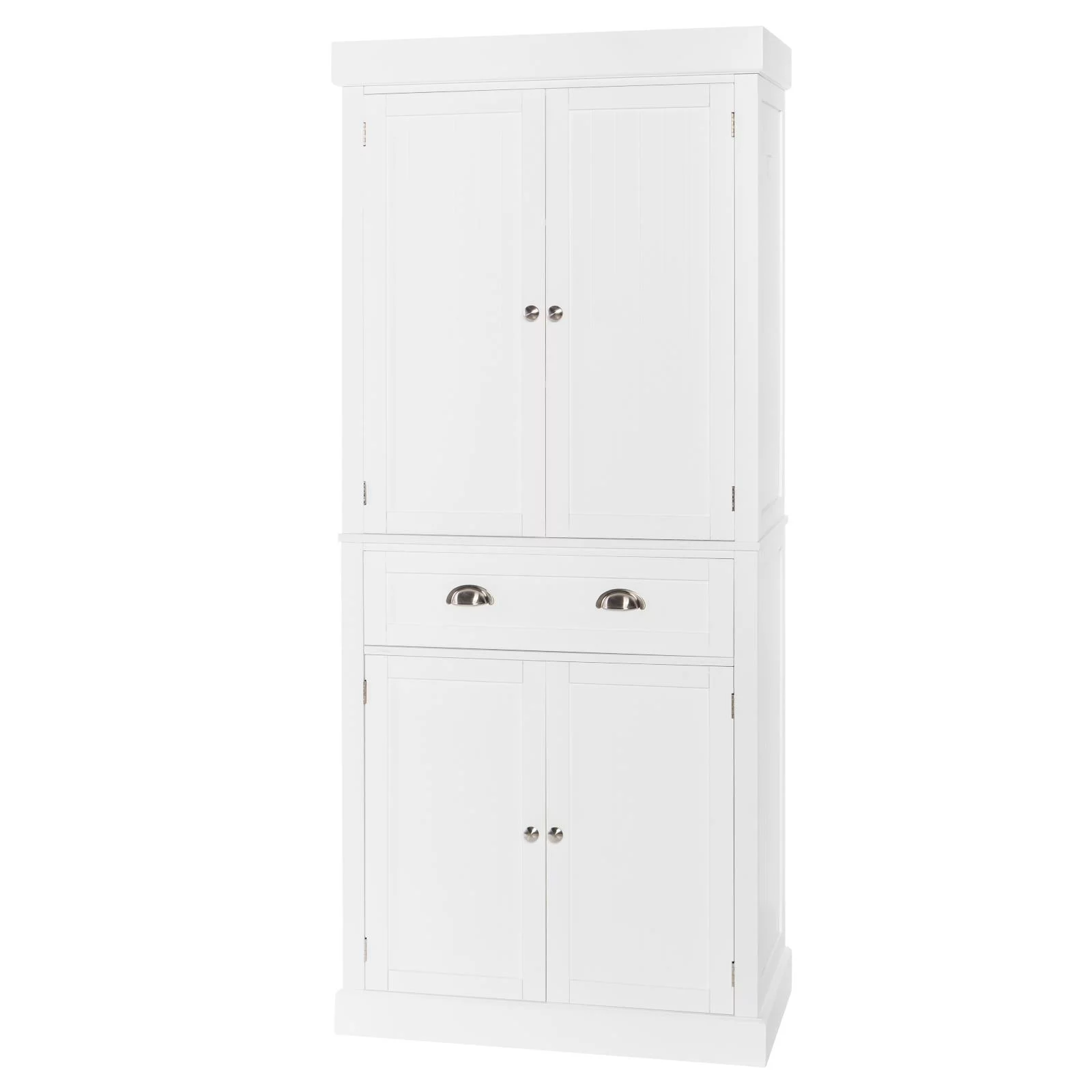 Winado 72" H Wardrobe Armoire Freestanding Storage Pantry Utility Cabinet with Drawer, Soft Close Doors