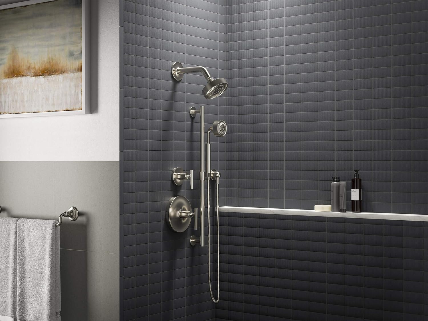 Kohler K-TS14422-4G-BN Purist Shower Trim, Vibrant Brushed Nickel