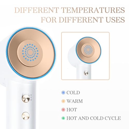 Tideway™ High Speed Hair Dryer, Brushless Motor high -Speed Low Noise Temperature Control ion Hair Dryer, Tideway High Speed Hair Dryer Pro.