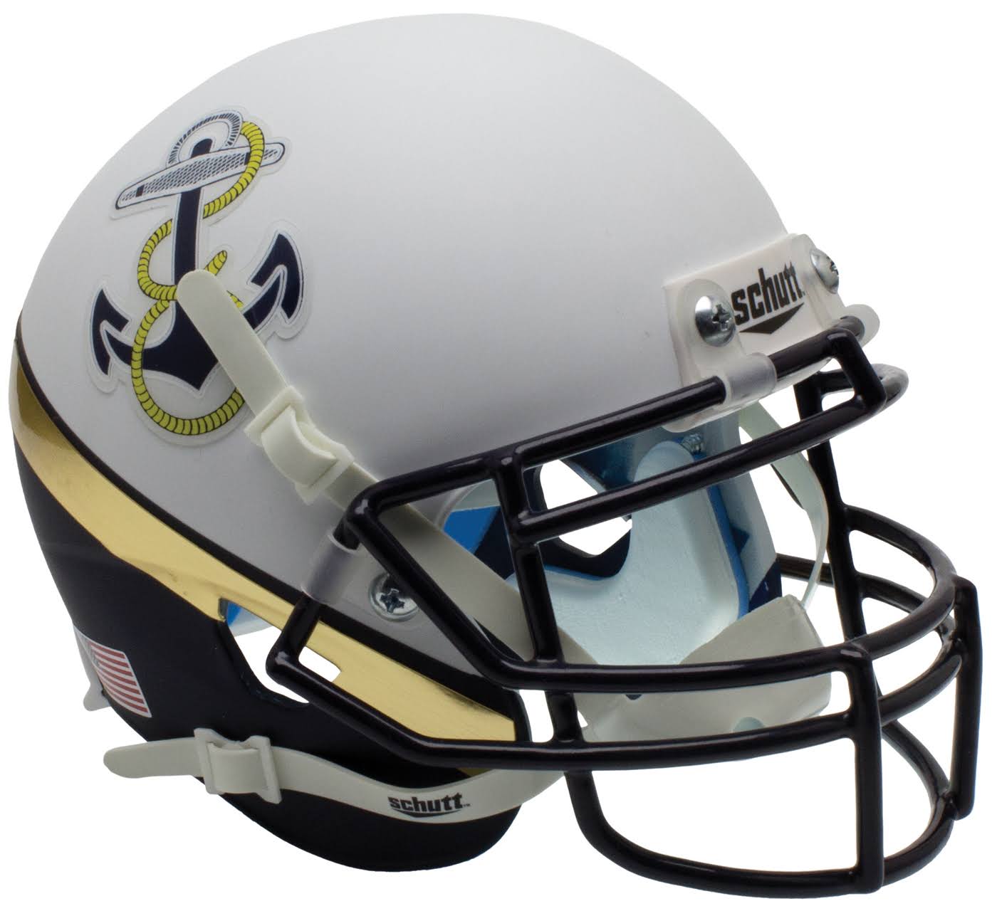 NCAA Navy Midshipmen WH Authentic Helmet One Size