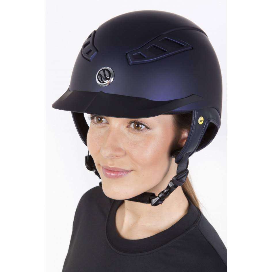 Back on Track Riding Helmet EQ3 Lynx Smooth Top