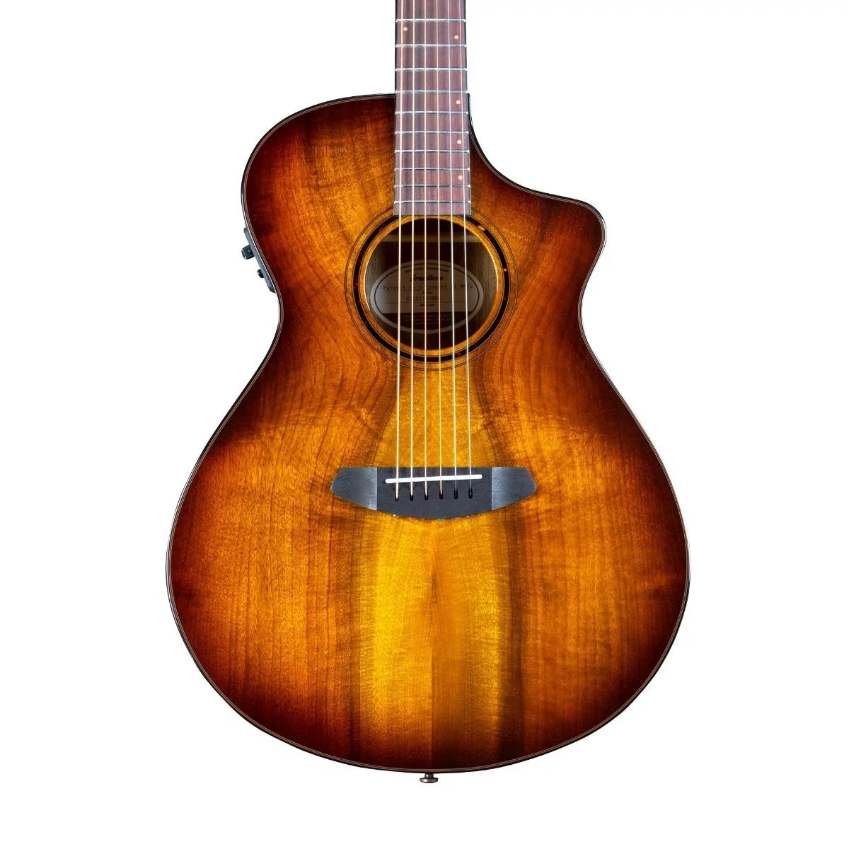Breedlove Pursuit Exotic S Concert Sweetgrass CE All Myrtlewood Acoustic Electric Guitar - Curated Treasures Market