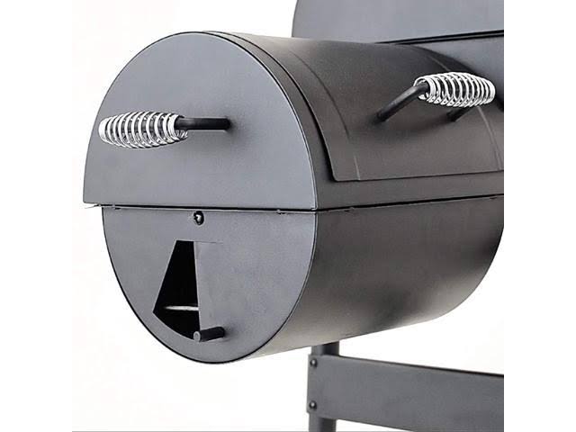 Char-Broil 12201570-a1 American Gourmet Offset Smoker, Black,Standard