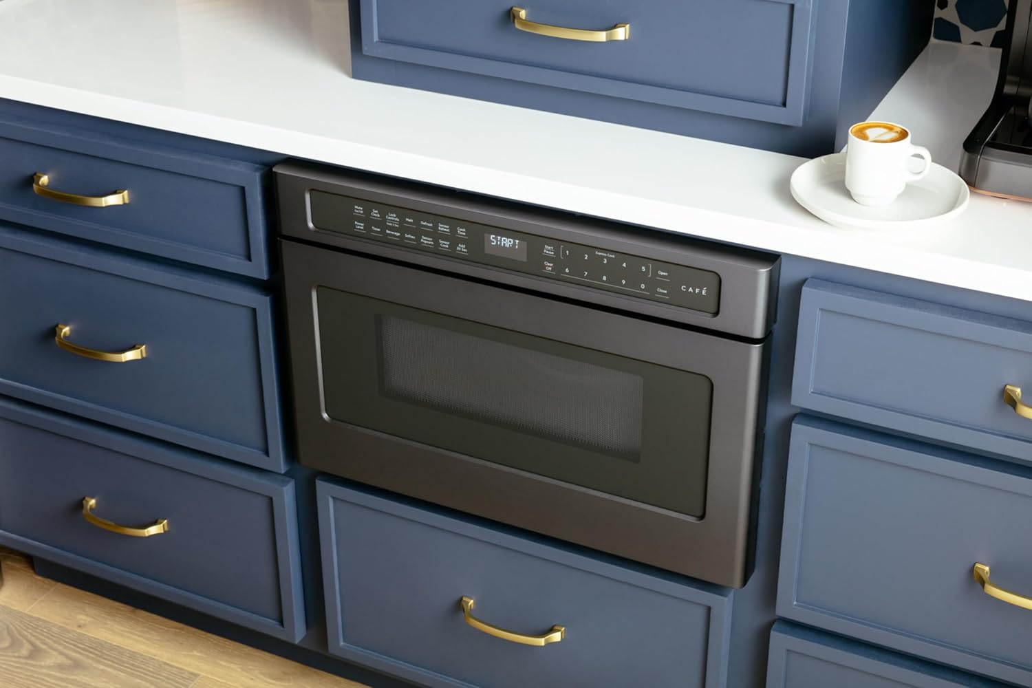 Cafe CWL112P 24 Inch Wide 1.2 Cu. Ft. Built-In Microwave Drawer Oven - Matte White