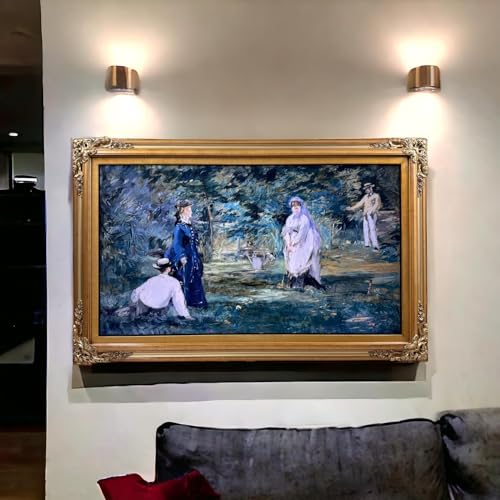 TV frame for Samsung The Frame TV, for 55 and 65 inch TVS. Light Gold Finish (not for use with other models) Handmade wood ornate TV Frame