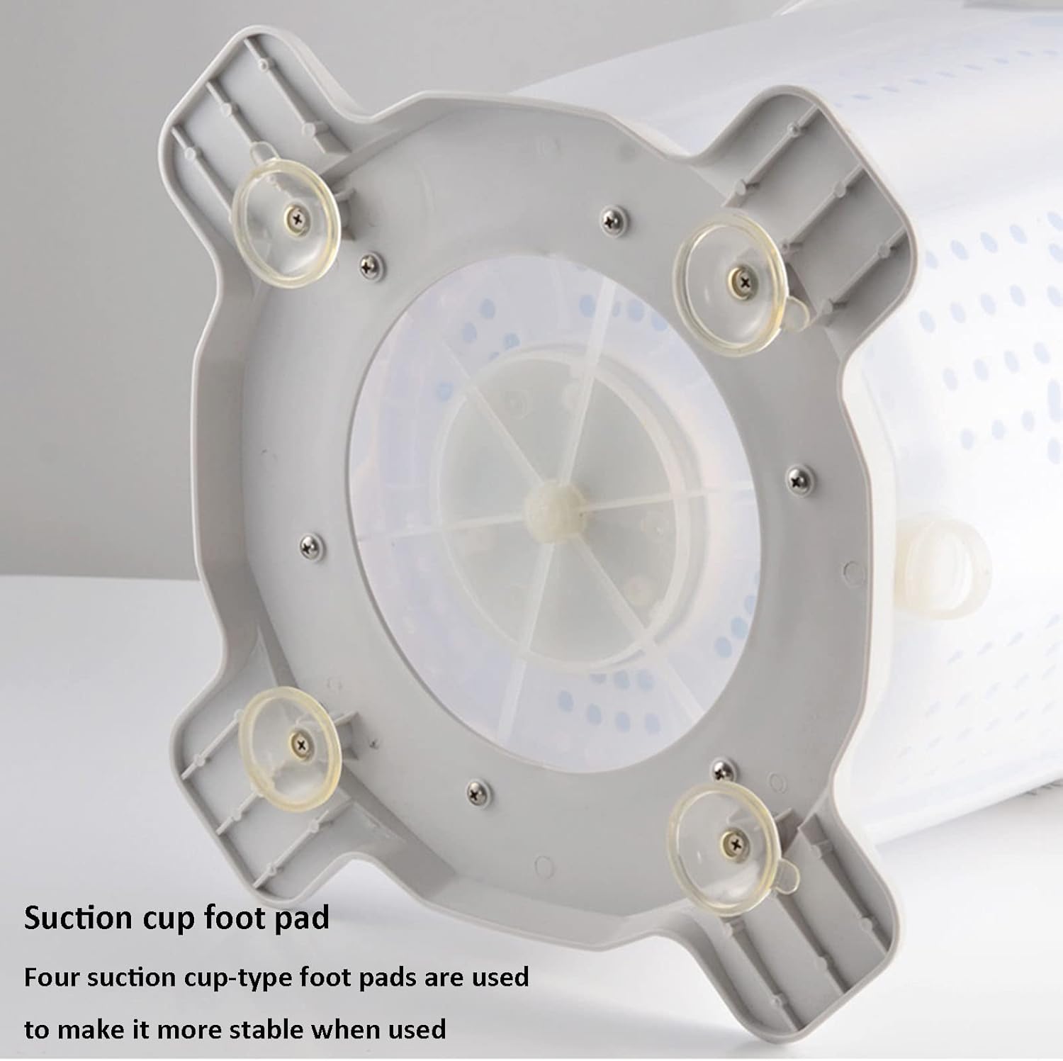 Portable Manual Non- Electric Washing Machine,2 in 1 Hand-operated Outdoor Traveling Mini Washer Compact Spin Dryer, Baby Clothes Washer,The Laundry Alternative for Camping Apartments