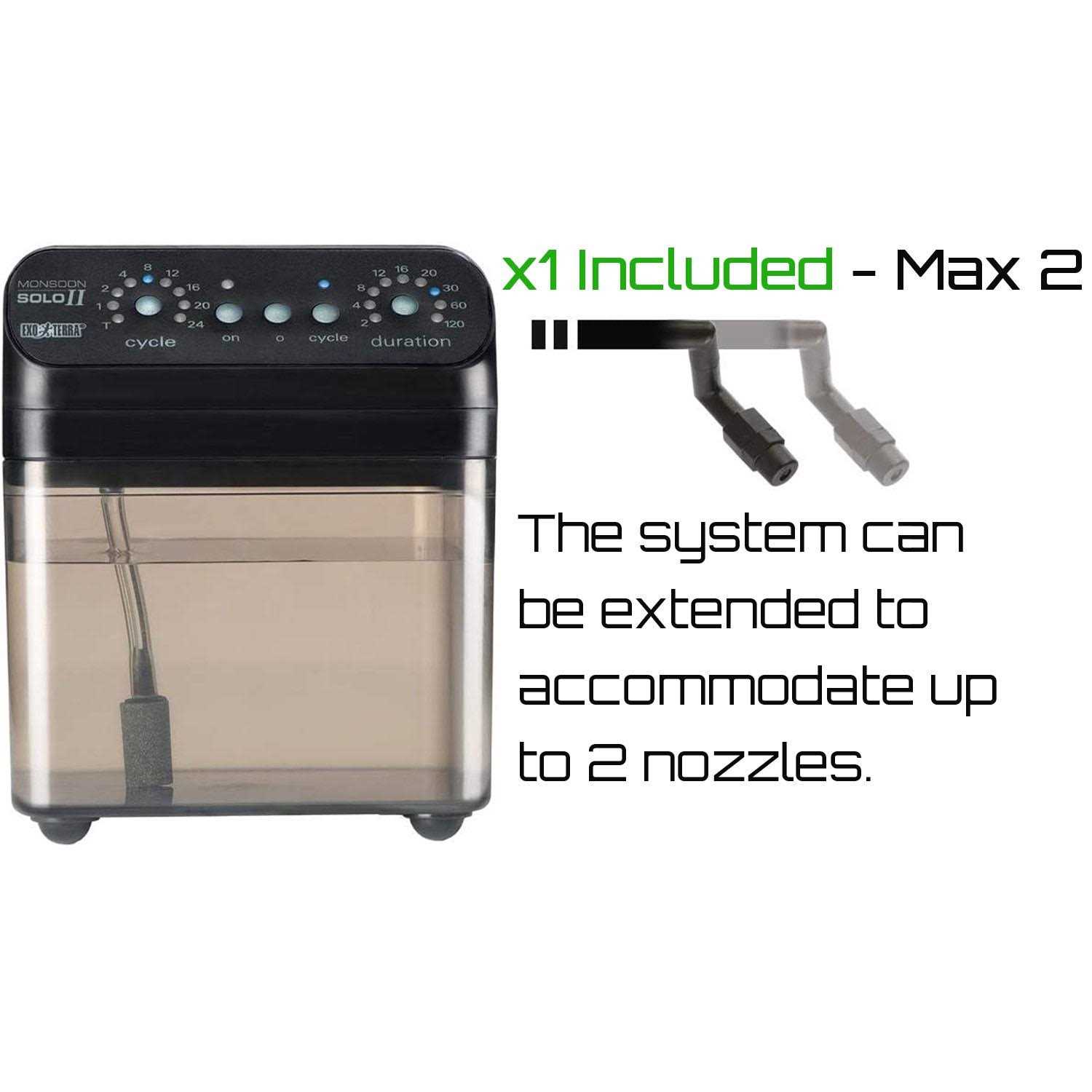 Exo-Terra Monsoon Solo II System - Pet Supplies online store