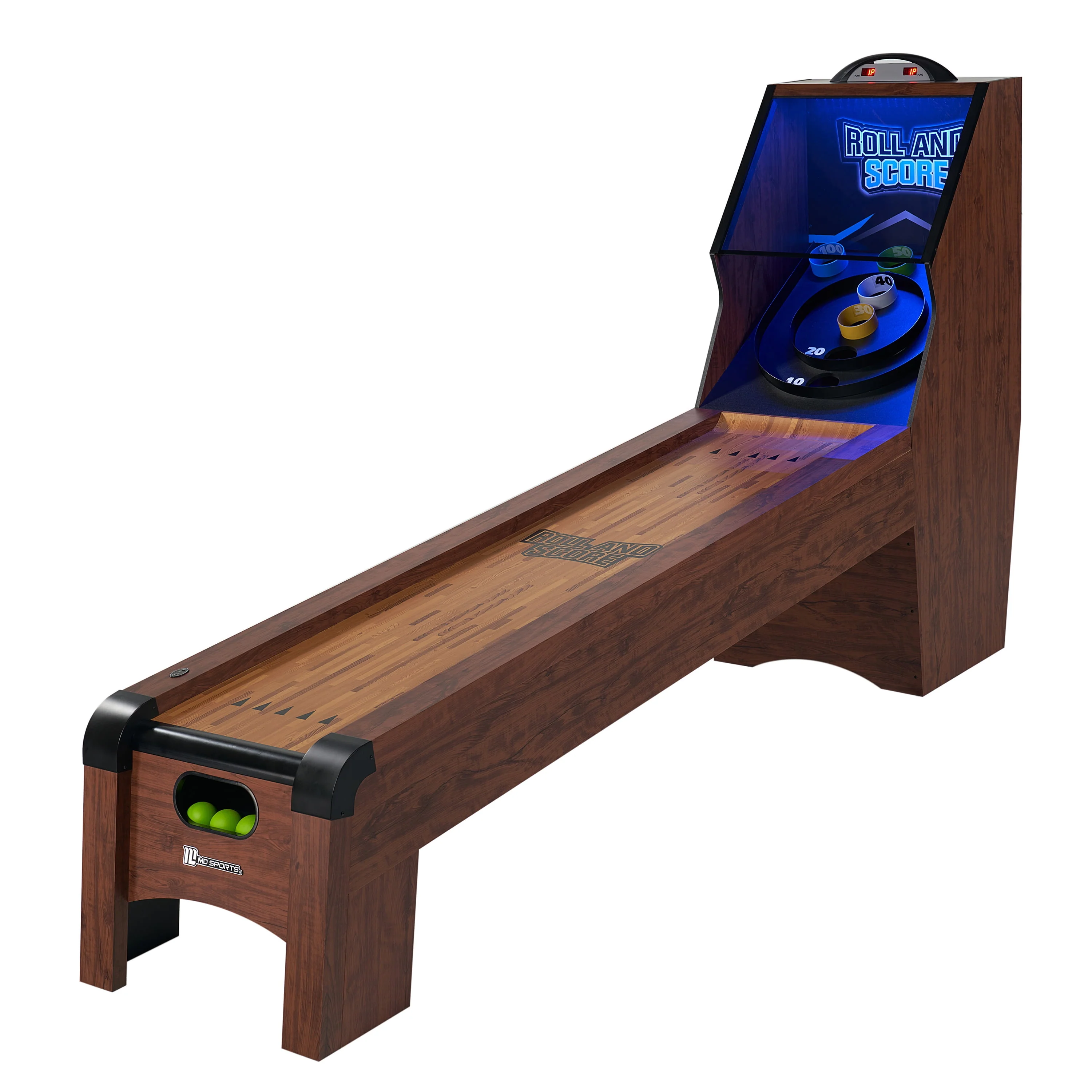 MD Sports 9' Roll and Score Game, LED Scorer, Arcade Sound Effects