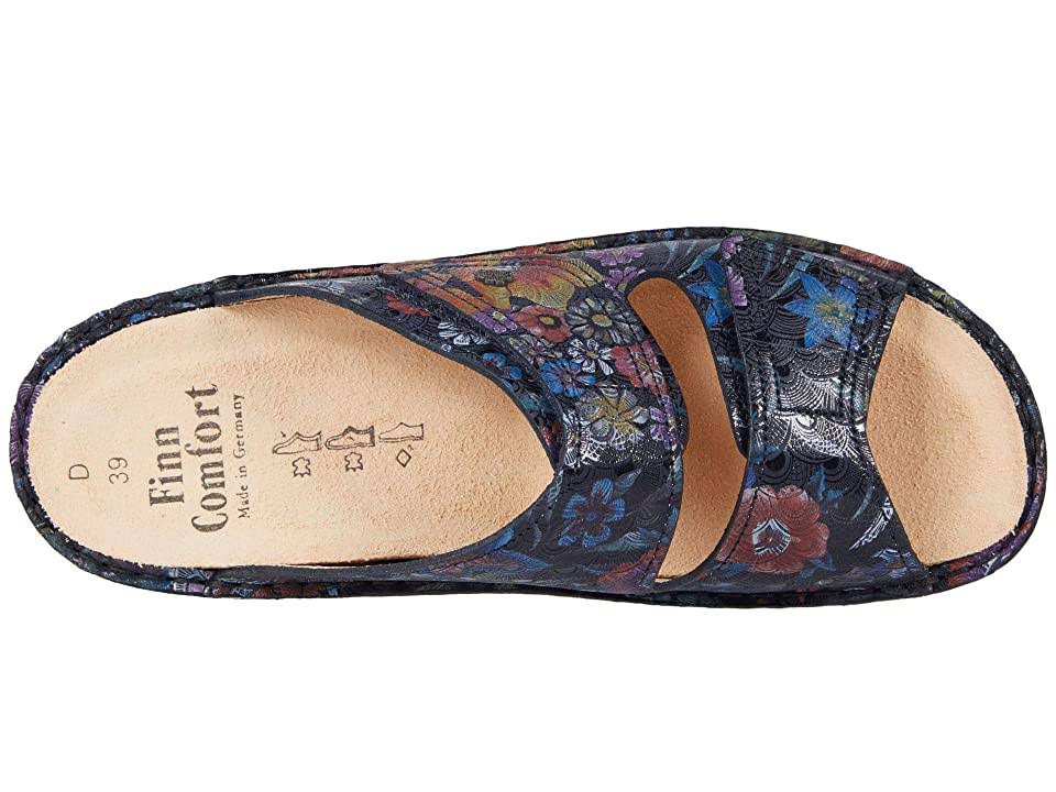 Finn Comfort Jamaica Dark Blue Irpino Leather Soft Footbed 39