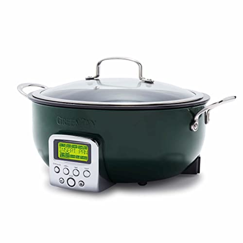 GreenPan Elite Essential Smart Electric 6QT Skillet Pot