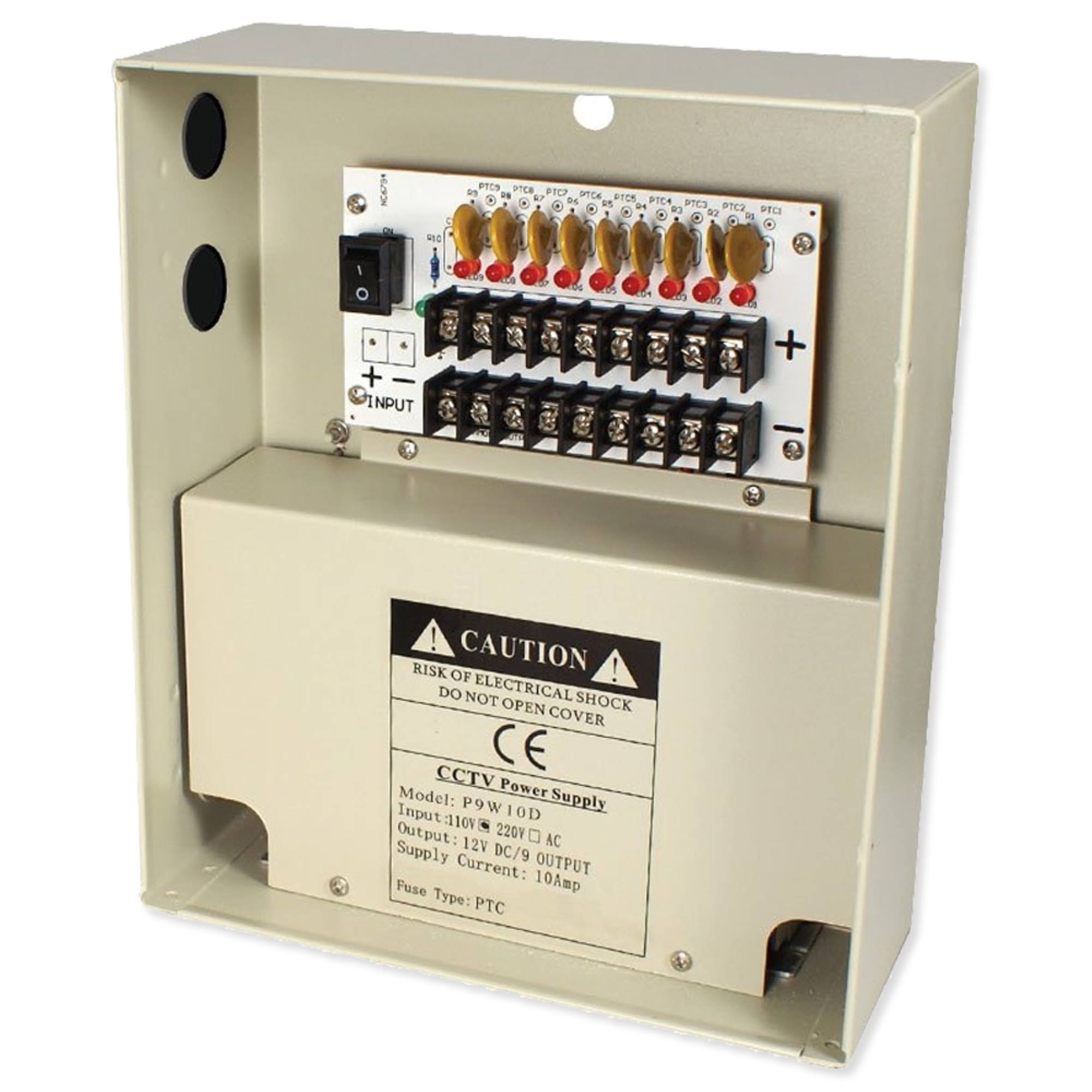 Speco P9W10D 9 Channel DC Camera Power Supply