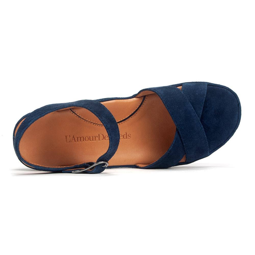 L&Amour des Pieds- Casimiro Black Suede / 10