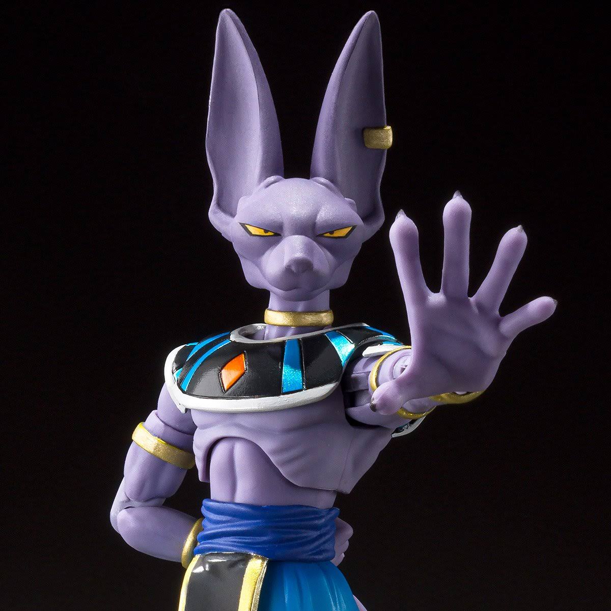 Bandai Tamashii Nations Dragon Ball Super S.H.Figuarts Beerus SDCC 2021 Event Exclusive Color Edition