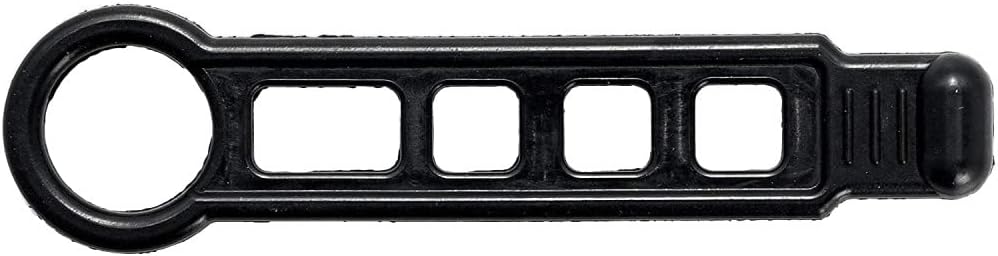 Camco RV Ladder Mount Bike Rack - Easily Installs on Standard RV Ladders, Holds Two Bikes at Once, Folds for Convenient Storage (51492) , Black Pack of 2