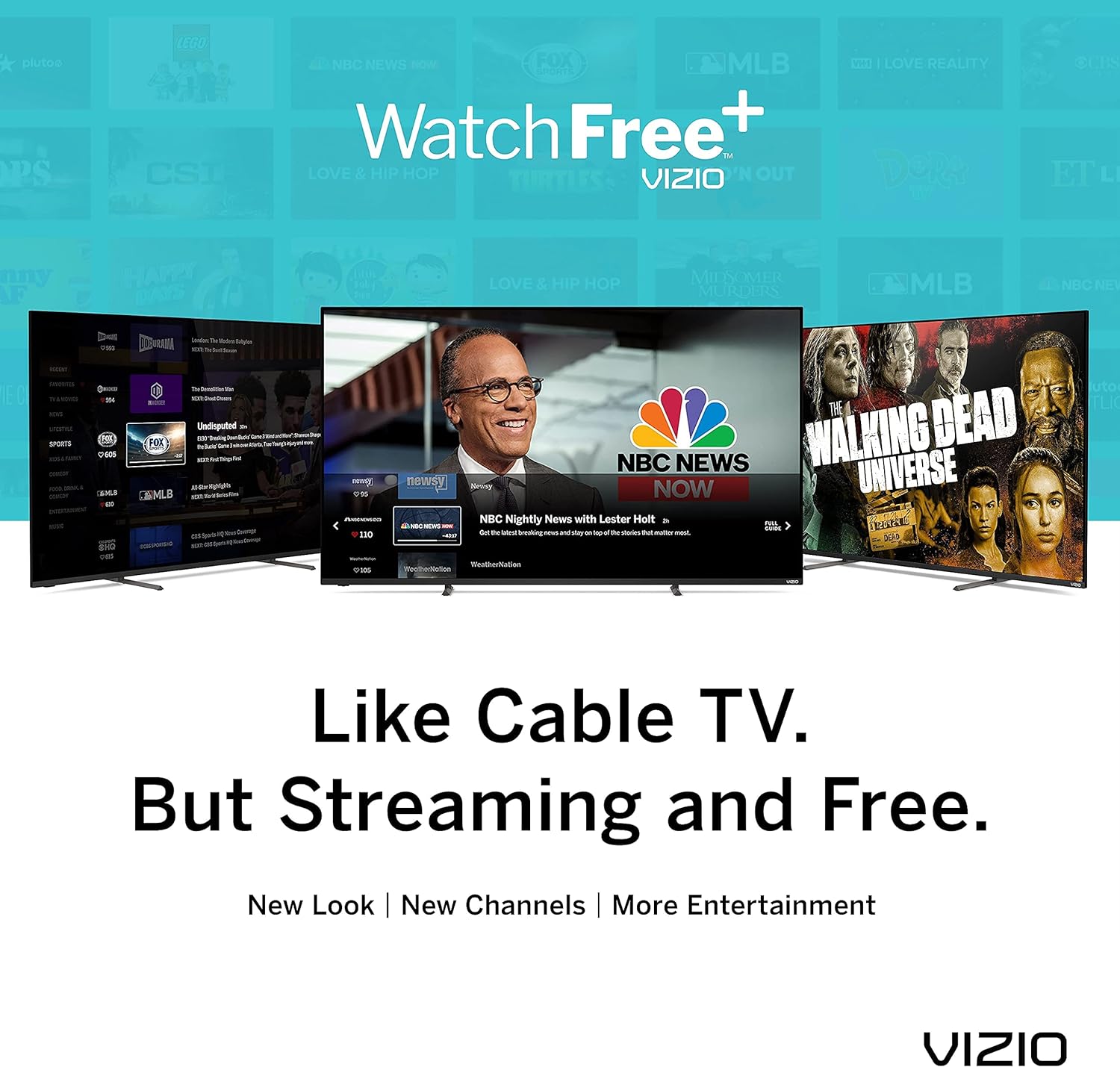 VIZIO 55-Inch V-Series 4K UHD LED HDR Smart TV Apple AirPlay and Chromecast Built-in, Dolby Vision, HDR10+, HDMI 2.1, Auto Game Mode and Low Latency Gaming, V555-J01, 2021 Model (Renewed), 55 inches