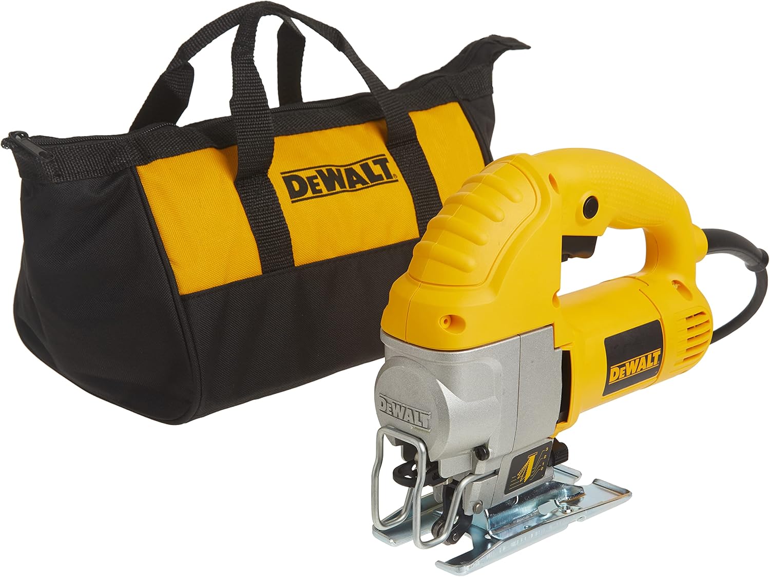 DEWALT Jig Saw, Top Handle, 5.5-Amp, Corded (DW317K)