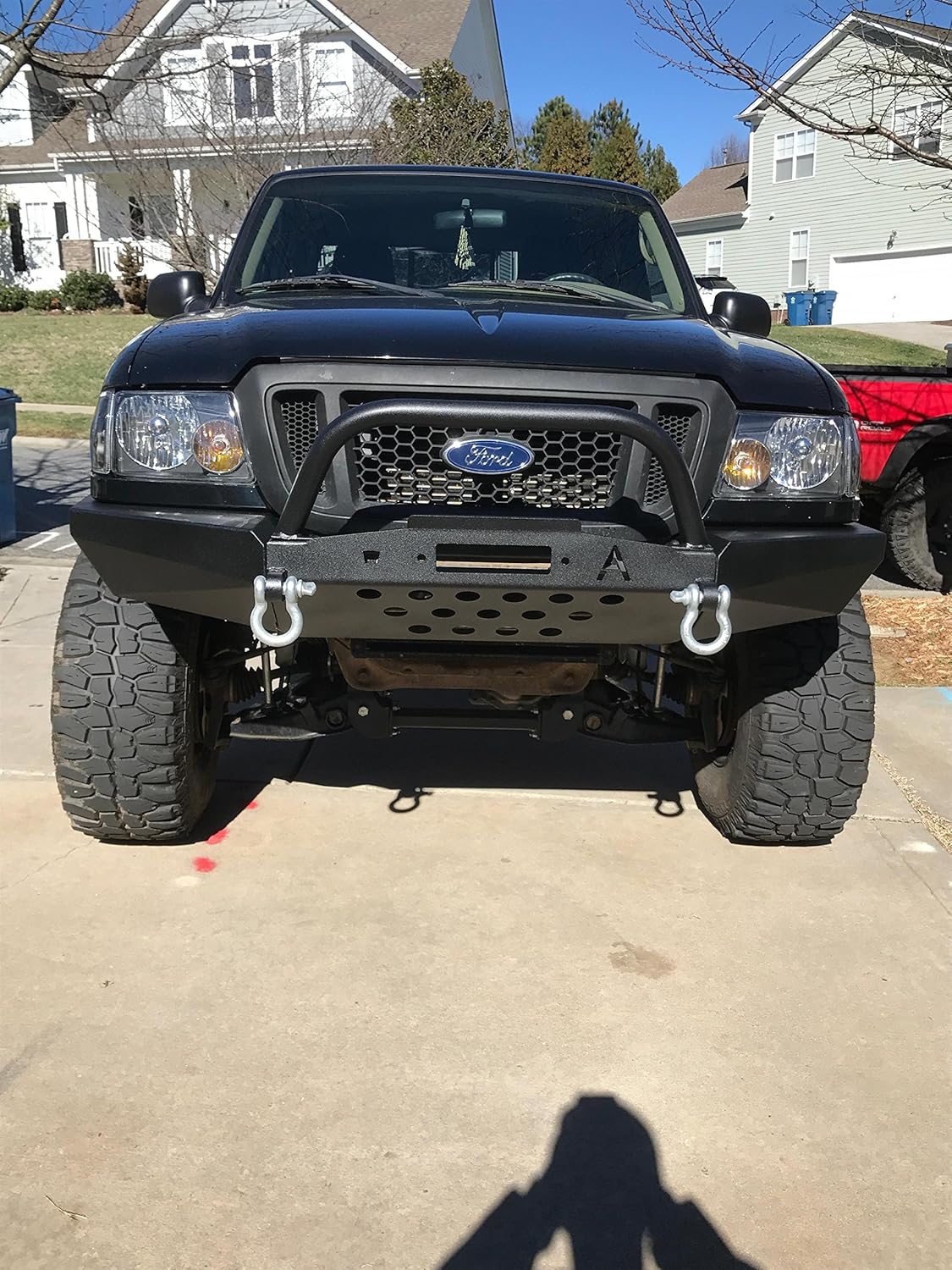 Modular Front Bumper with Bull Bar for 98-11 Ford Ranger