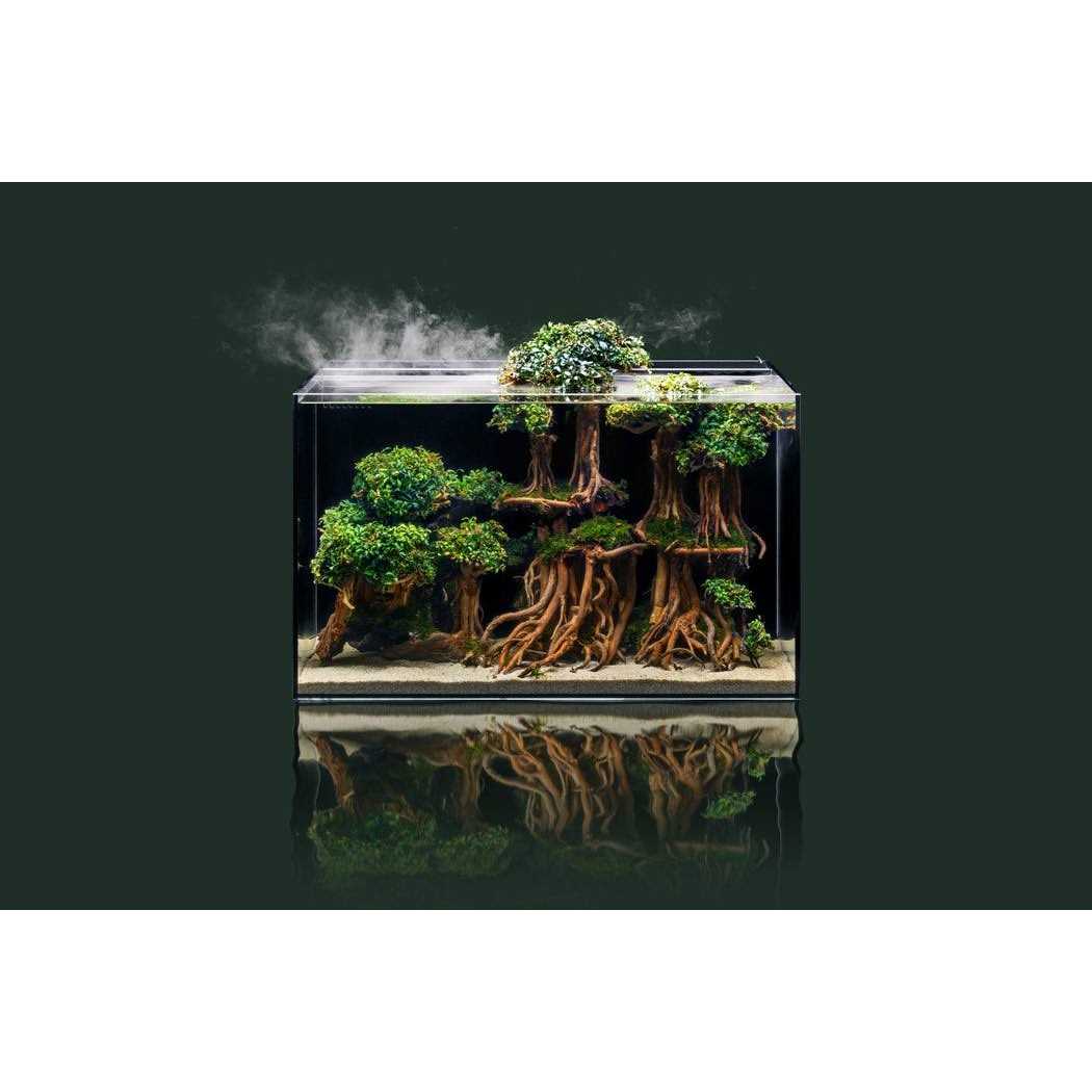 UNS 90LA 21 Gallon Dual AIO Rimless Aquarium - Pet Supplies online store