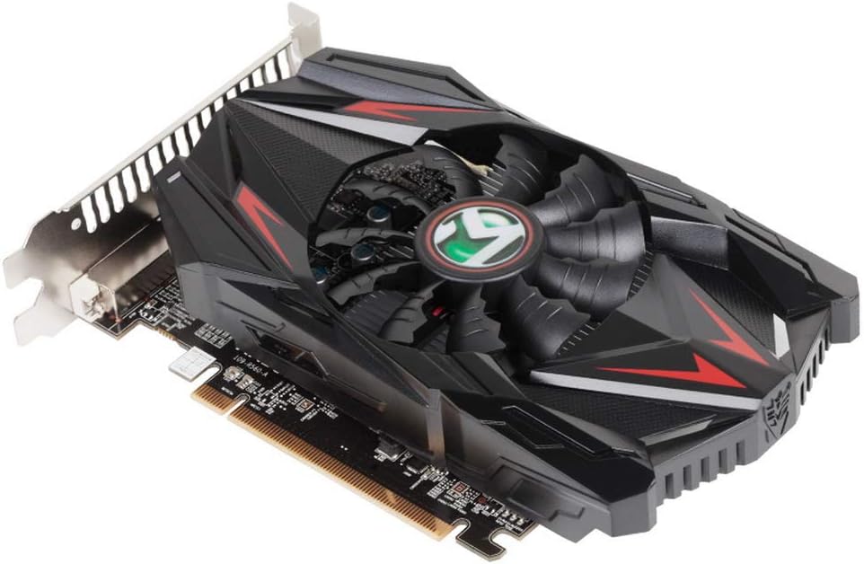MAXSUN AMD Radeon RX 550 4GB GDDR5 ITX Computer PC Gaming Video Graphics Card GPU 128-Bit DirectX 12 PCI Express X16 3.0 DVI-D Dual Link, HDMI, DisplayPort