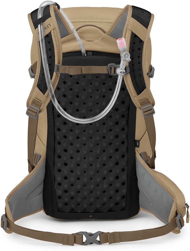 Osprey Skimmer 28L Women's Hiking Backpack with Hydraulics Reservoir, Coyote Brown