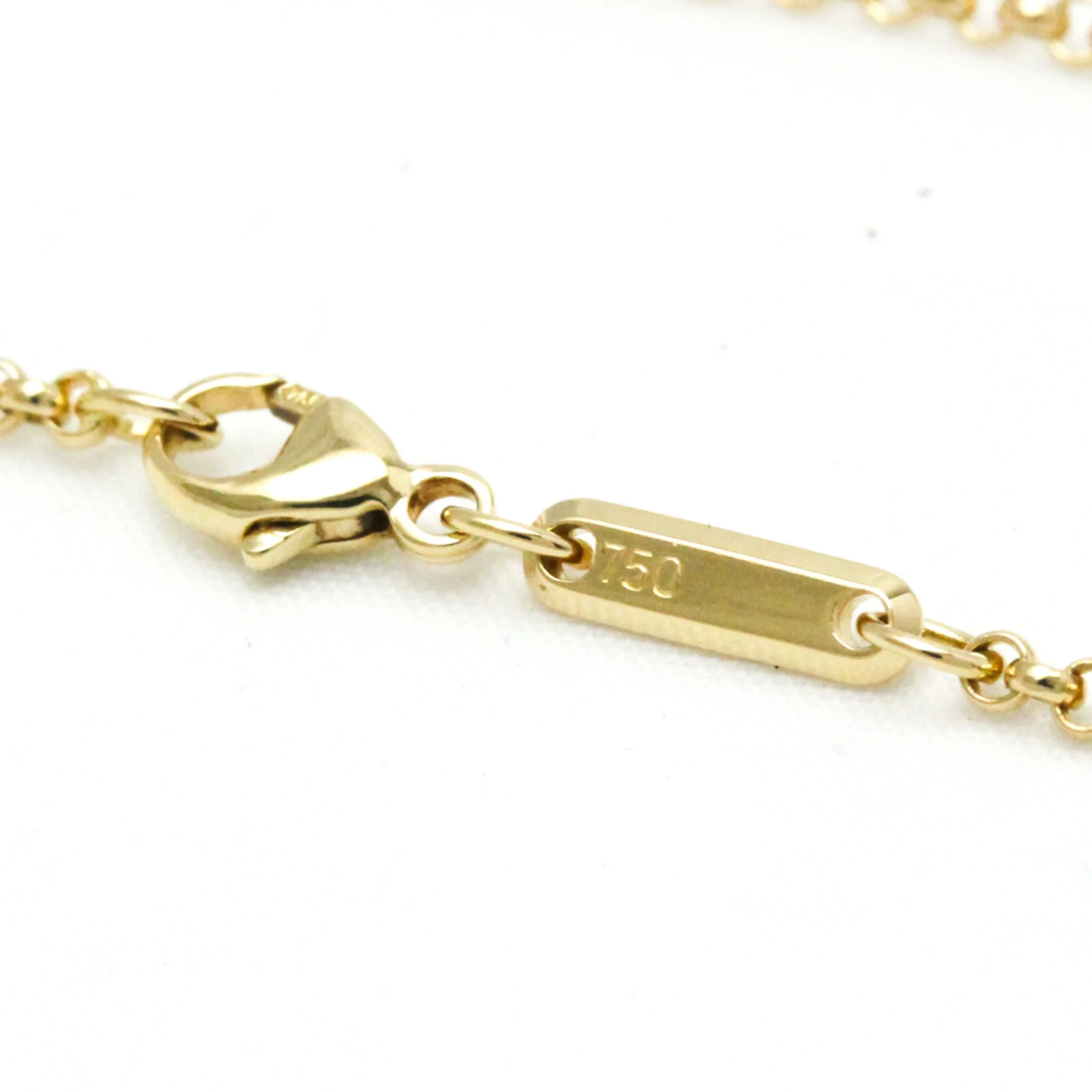 Pre-Owned Chopard Happy Diamonds 79/2936-20 Yellow Gold (18K) Diamond Men,Women Fashion Pendant Necklace Carat/0.2 (Gold) (Good)