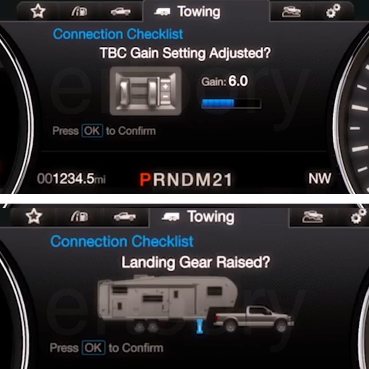 F150 Brake Controller, F150 Trailer Brake Controller with Trailer Package Upgradable, Program Activated Gauge Function, Crafted with Overload Protection and Safety Certified OEM Chip JL3Z2C006AA