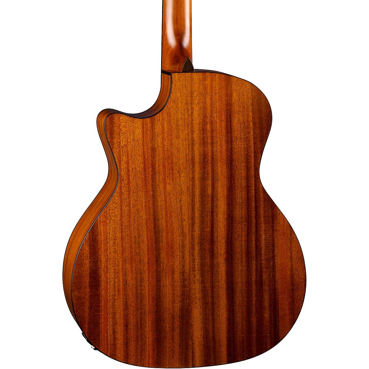 Luna Guitars Gypsy Tattoo Mahogany Acoustic-Electric Grand Concert Guitar Satin Natural