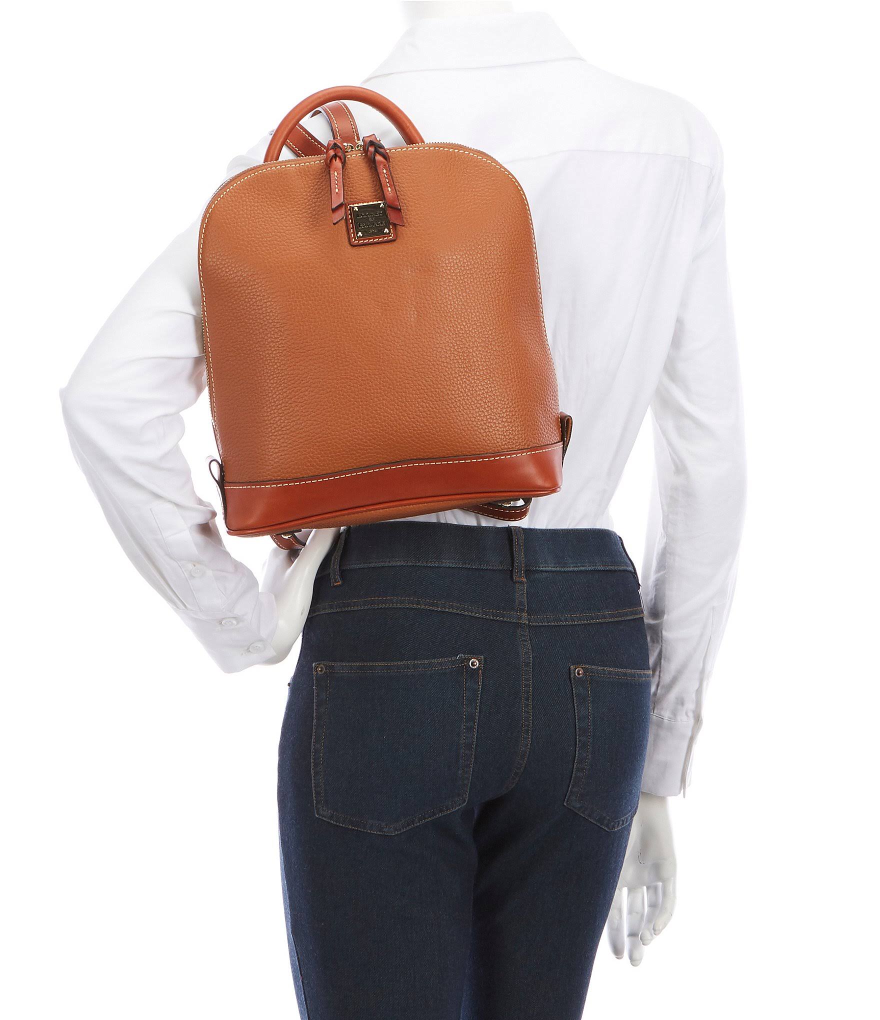 Dooney u0026 Bourke Pebble Pod Zip Backpack Caramel