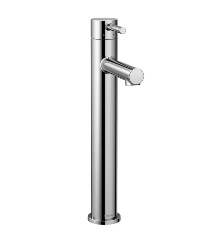 Moen Align Single Handle Vessel Bathroom Faucet Brushed Gold, 6192BG